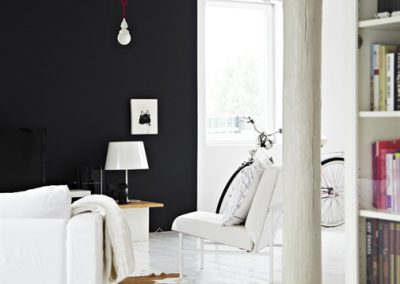 Décoration Noir Floortje Décoratrice d’Intérieurs UFDI Lyon Paris Grenoble