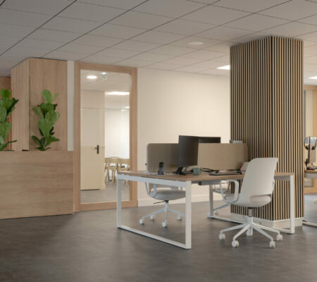 Interior Design plateau bureaux LYON 6