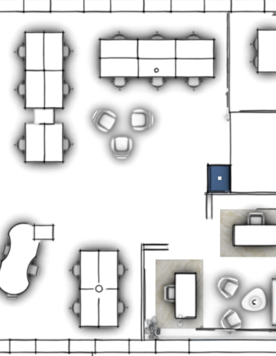 Interior Design plateau bureaux LYON 6